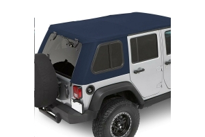 Bestop Trektop Pro Hybrid Soft Top, Blue - JK 4dr