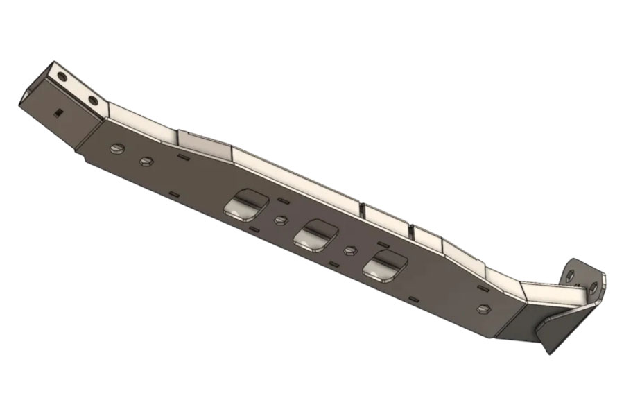 Next Venture Motorsports HD Transmission Crossmember - Bare - JL