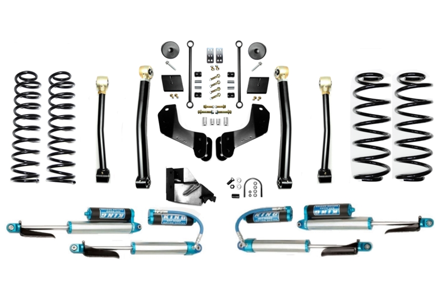 Evo Manufacturing 4.5in Enforcer Overland Stage 3 Lift Kit w/ Comp Adjuster Shocks ( Part Number: 3055S3KA)