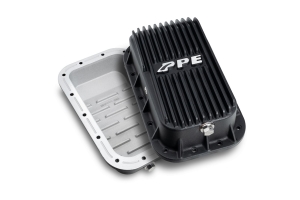 PPE Engine Oil Pan - Black - JK 2012+ 3.6L