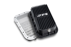 PPE Engine Oil Pan - Black - JK 2012+ 3.6L