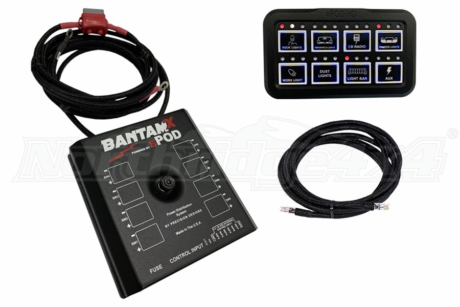 SPod BantamX HD w/36in Battery Cables