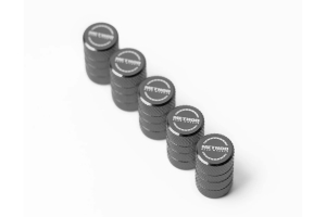 Method Race Wheels Valve Stem Caps, 5pcs - Titanium