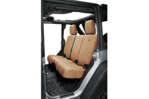 Bestop Rear Seat Cover Tan  - JK 4dr 2007, 2013+