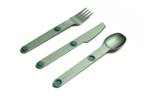 Full Windsor Magware Magnetic Flatware, Single Set - Green 