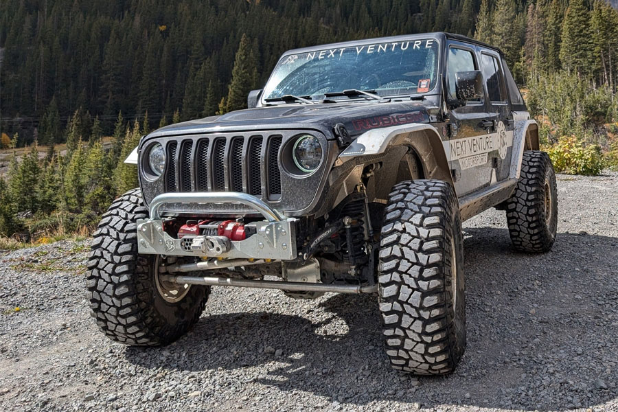 Next Venture Motorsports Ultimate Clearance 3in Frame Chop Front Bumper w/ LED Mount - JL/JT/JK