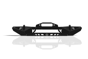 Crawltek Blaze Front Bumper w/ Light Bar Center Section - Black - JT/JL/JK