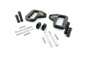 American Trail Products Front Billet Grab Handles - Red - JK