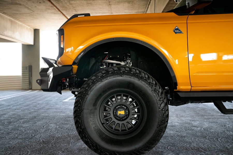 DV8 Offroad Fender Flare Deletes - Front & Rear - Bronco 2021+