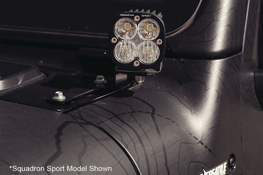 Baja Designs Squadron Pro A-Pillar Light Kit - JT/JL