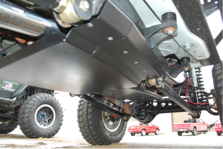 Clayton Off Road High Clearance Skid Plate - Bare - LJ