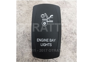 sPOD Engine Bay Light Rocker Switch Cover