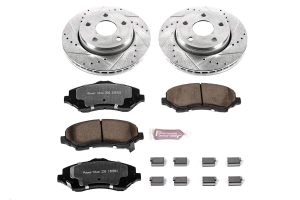 Power Stop Z36 Extreme Truck and Tow Brake Set, Front  - JK