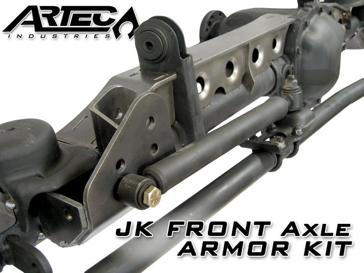 Artec Industries Dana 44 Axle Armor Kit Factory Height Front - JK