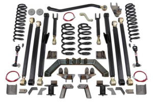 Clayton 4in Long Arm w/Rear 5in Stretch Lift Kit - TJ