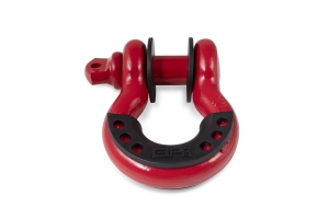 Body Armor 3/4in Red D-Ring w/ Black Isolator - Single