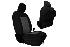 Bartact Tactical Front Seat Covers Black/Graphite - JL 4dr