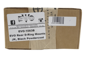 Evo Manufacturing Rear Bolt On D-Ring Mounts  - JK