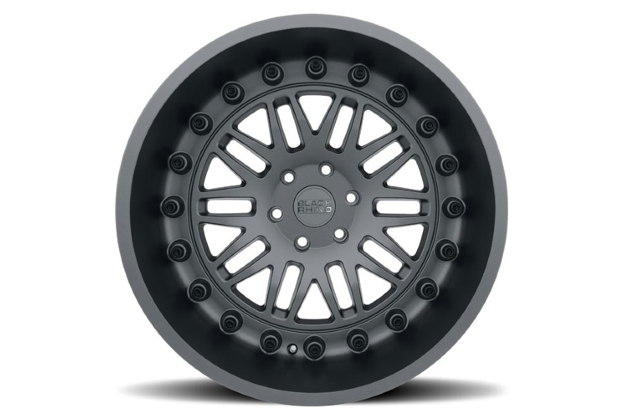 Black Rhino Fury Wheel, 18x9.5 6x5.5 - Matte Gunmetal  - Bronco 2021+