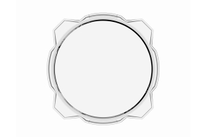 KC HiLiTES 6in Pro6 Gravity LED Light Shield - Clear