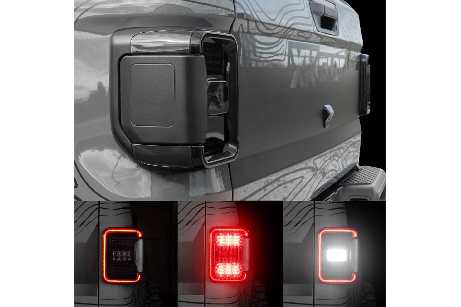 XK Glow LED Taillight w/Brake Turn Reverse - JT