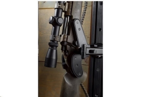 Blac-Rac 1070 Series Locked Weapon Retention System-Mount w/ 18in T-Rail 