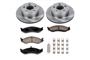 Power Stop Autospecialty OE Replacement Brake Kit, Front  - TJ/LJ 1999-2006
