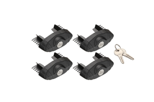 Rhino Rack Vortex Locking End Caps - Set of 4