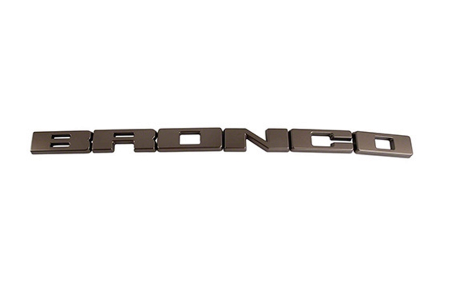Ford Performance Parts Grille Lettering Overlay Kit - Bronze - Bronco 2021+