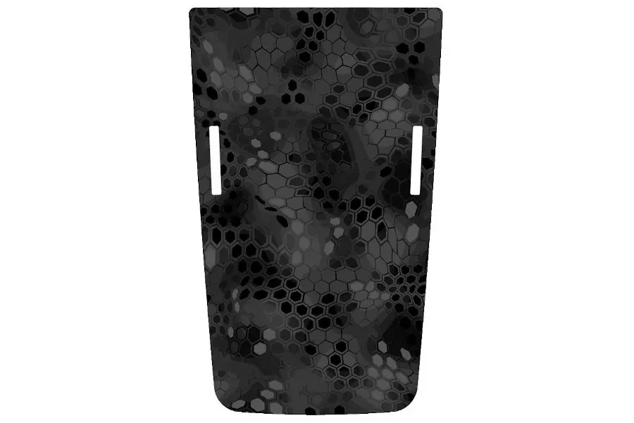 Decal Mob Vented Hood Decal - Hexagon Camo - Gray - JT/JL Rubicon