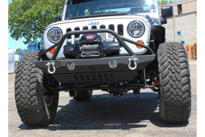 JCR Offroad Defender Mid Width Front Winch Bumper Bare