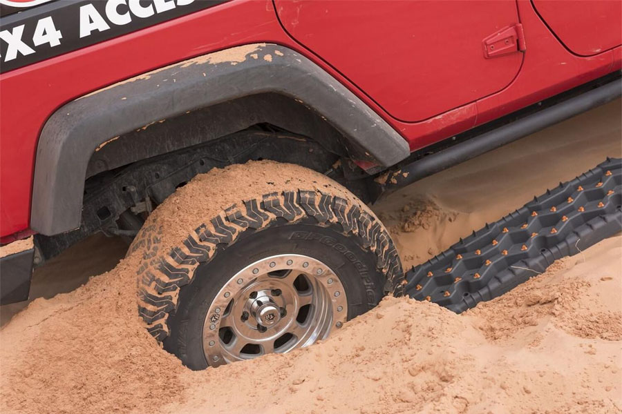 ARB TRED Pro Black/Black Recovery Boards - Pair