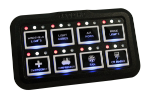 sPOD Add-On 8 Circuit HD Switch Panel