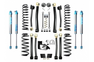 EVO Manufacturing 3.5in Enforcer Stage 4 Lift Kit w/ King 2.0 Shocks - JL 4Dr