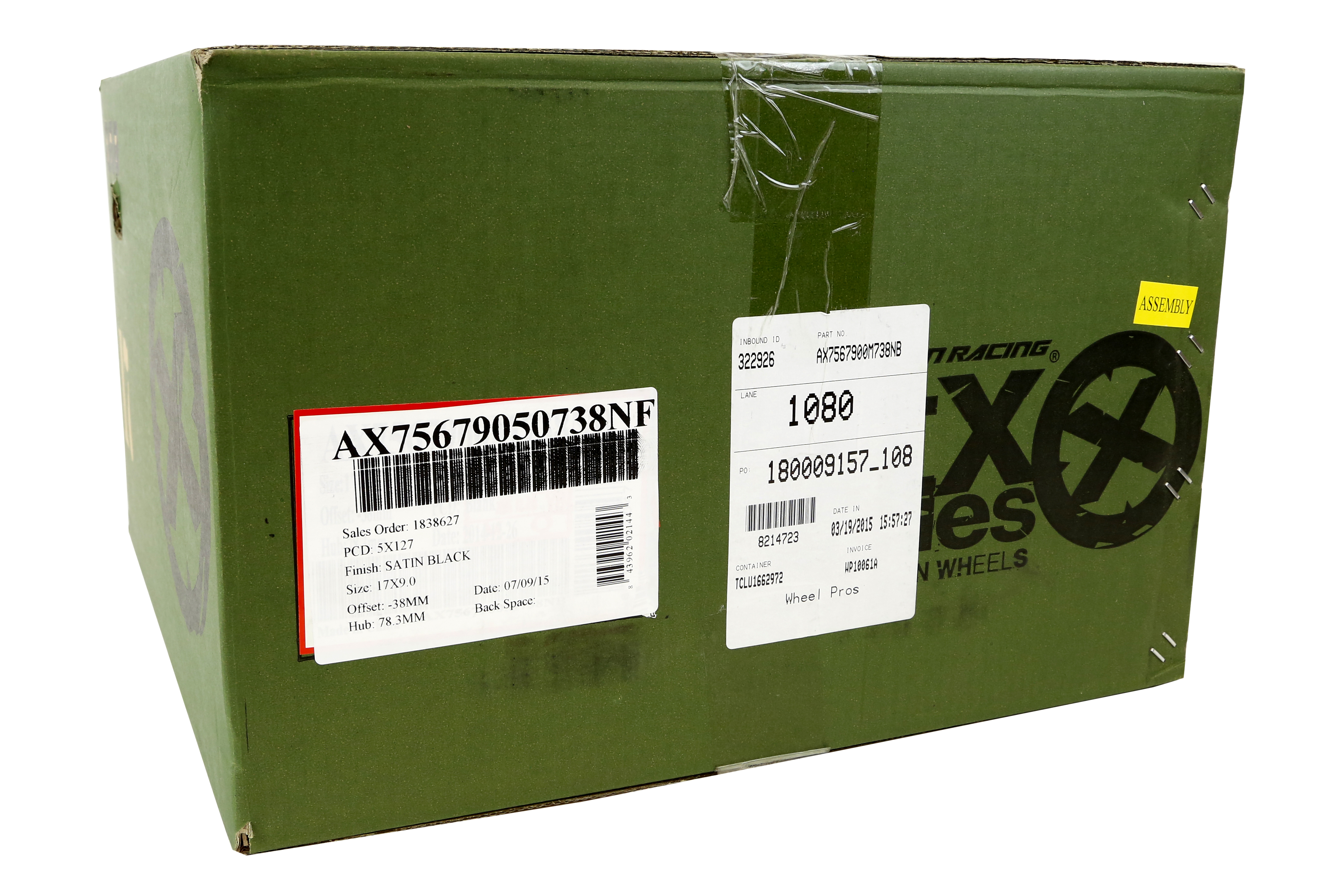 ATX Wheels Slab AX756 17x9 5x5 Beadlock Wheel - JT/JL/JK