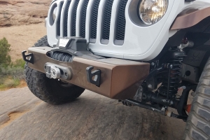 Nemesis Industries Helix Stubby Front Bumper - Bare - JT/JL