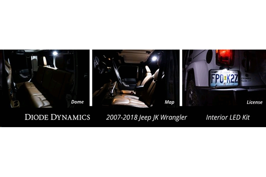 Diode Dynamics LED Conversion Kit Stage 2 Red - JK