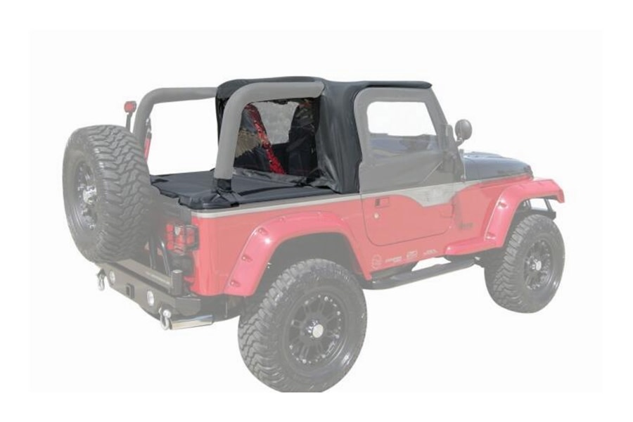 Jeep TJ 1997-02 Rampage Cab Soft Top w Tonneau Cover - Jeep Sahara  1997-2002 | 994015|Northridge4x4