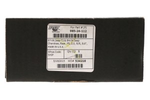 Fox 2.0 Performance Series Shock Rear 2.5-3.5in Lift - LJ/TJ/XJ