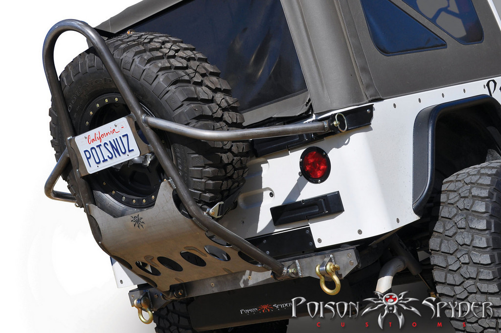 Poison Spyder Rear Stinger Tire Carrier - TJ/LJ