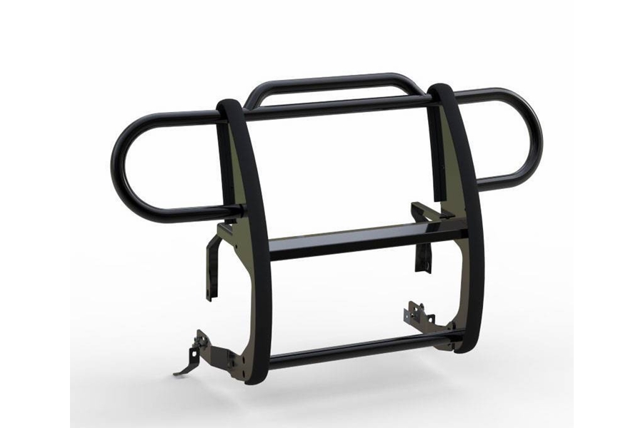 Black Horse Off Road D Grille Guard Kit, Black  - JK