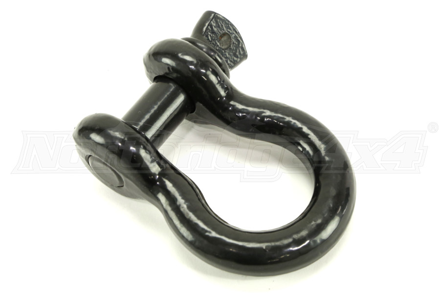 Bulldog Winch 3/4in D Ring Shackle Black - 9500lb WLL