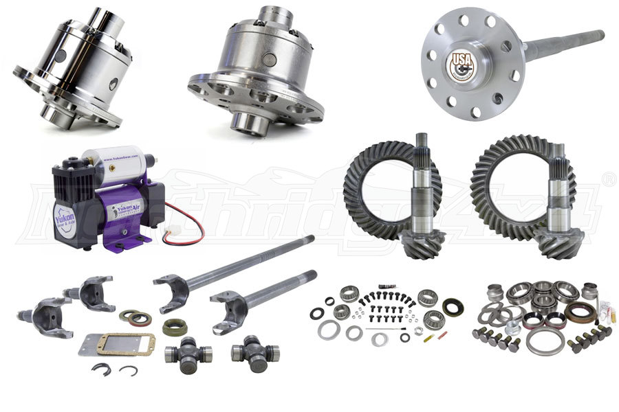 Jeep JK NonRubicon Yukon Zip Lockers Compressor Gears and Front and