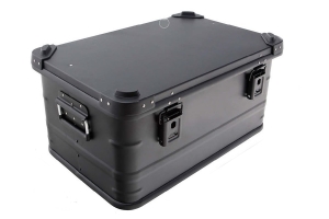 Overland Vehicle Systems Aluminum Storage Box, 53qt - Black