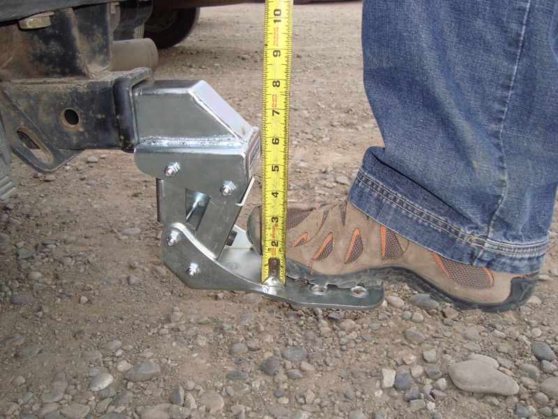 M.O.R.E. Receiver Hitch HIDE-A-STEP