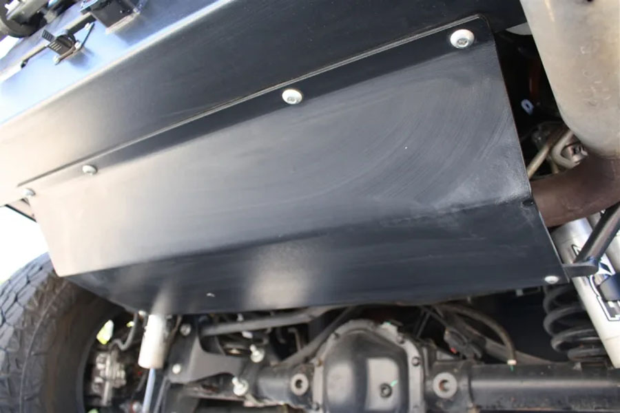 Rock Hard 4x4 Muffler Skid Plate - JK
