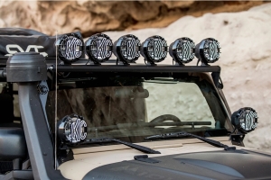 KC Hilites 50in Overhead Xross Bar Gravity LED Light Kit - JT/JL