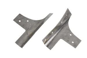 Kentrol Windshield Support Set - Polished Silver  - JK 