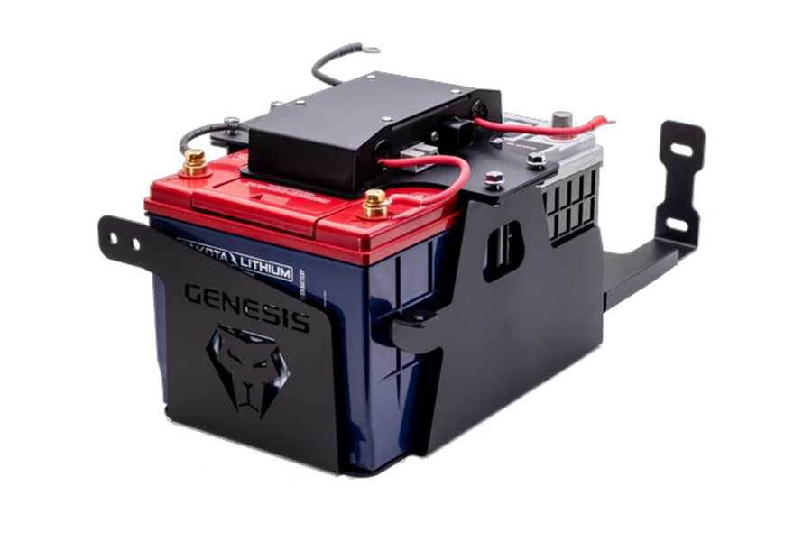 Genesis Offroad OMEGA Dual Battery System w/ RedArc Alpha Charger - JL 3.6L / 2.0L