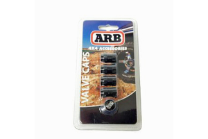 ARB Logo Valve Stem Caps Black